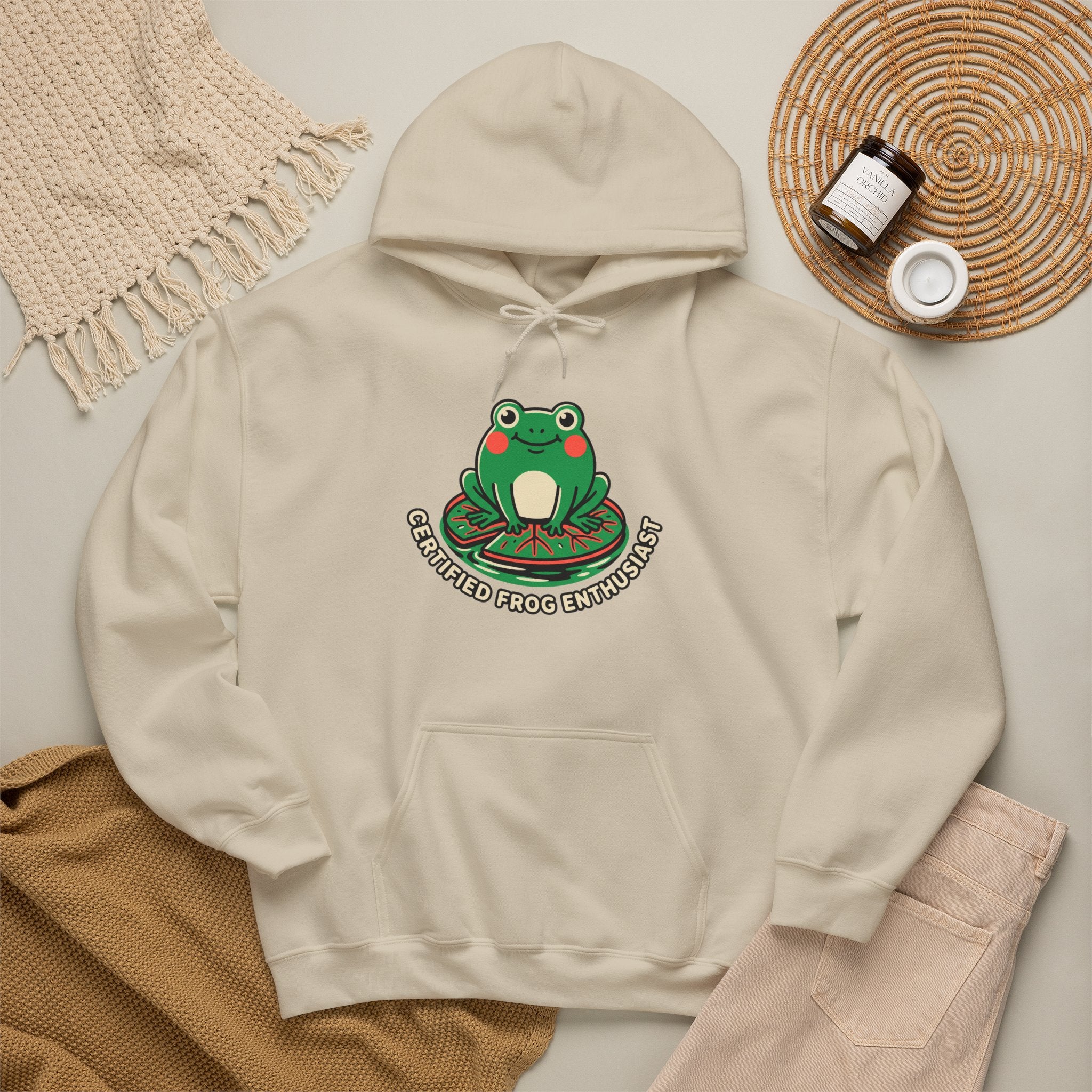 Certified Frog Enthusiast Hoodie