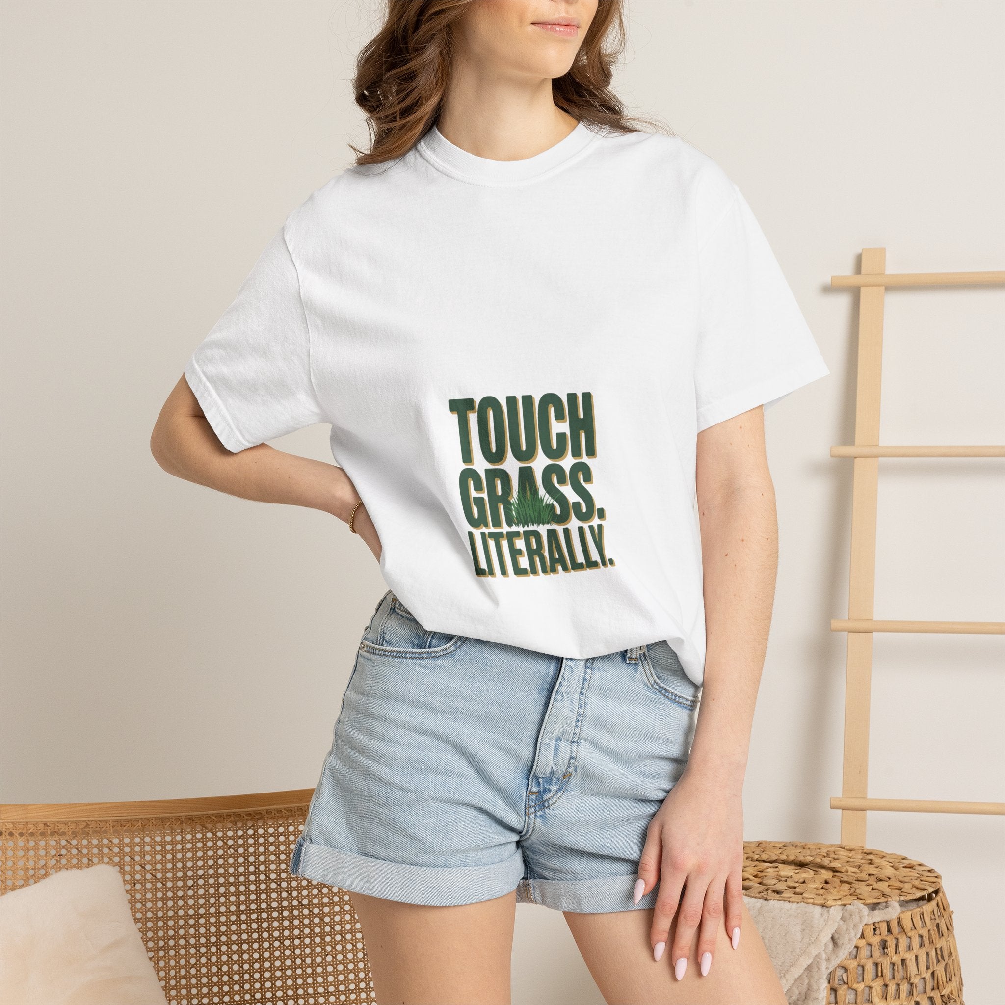 Touch Grass. Literally. Tee