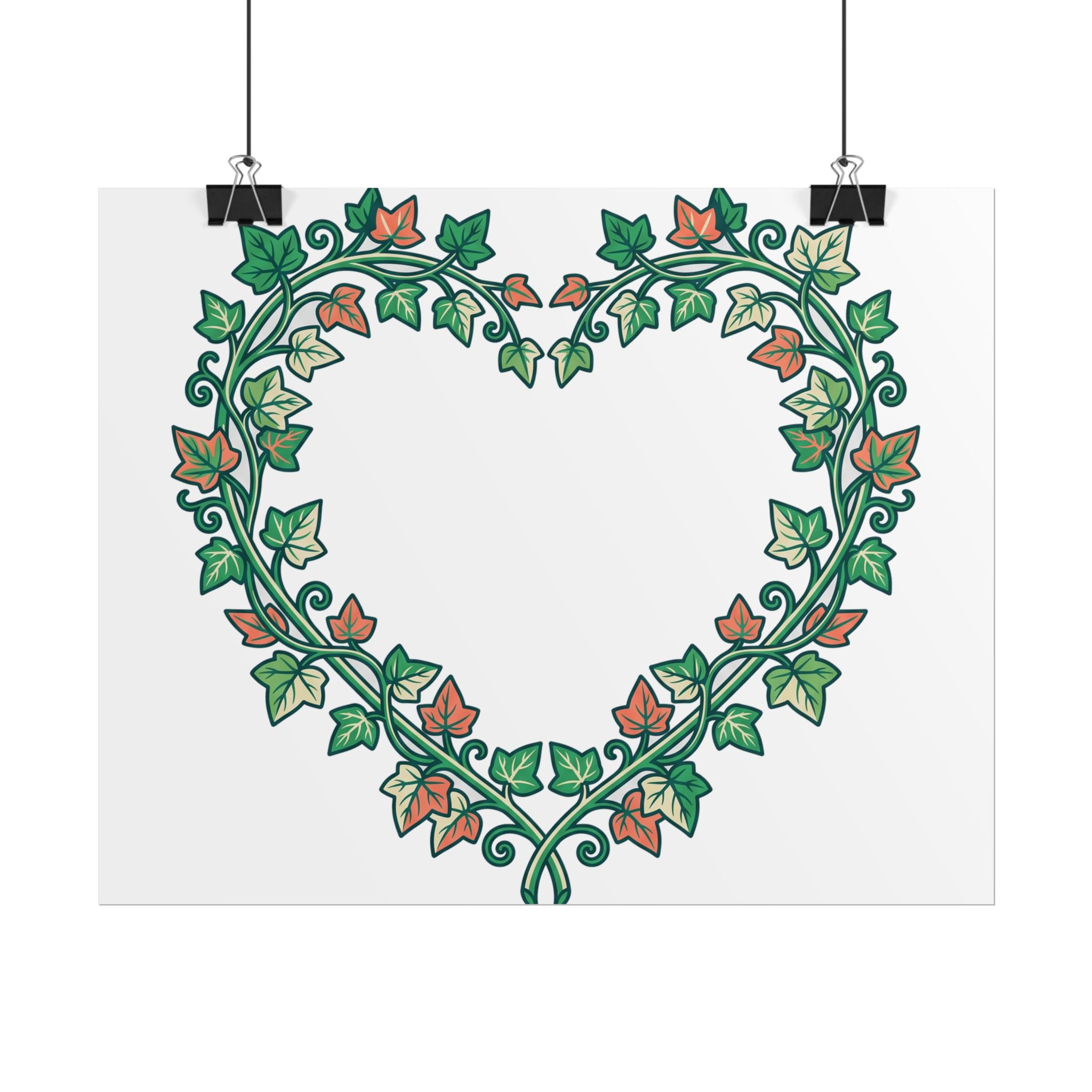 Ivy Heart Poster