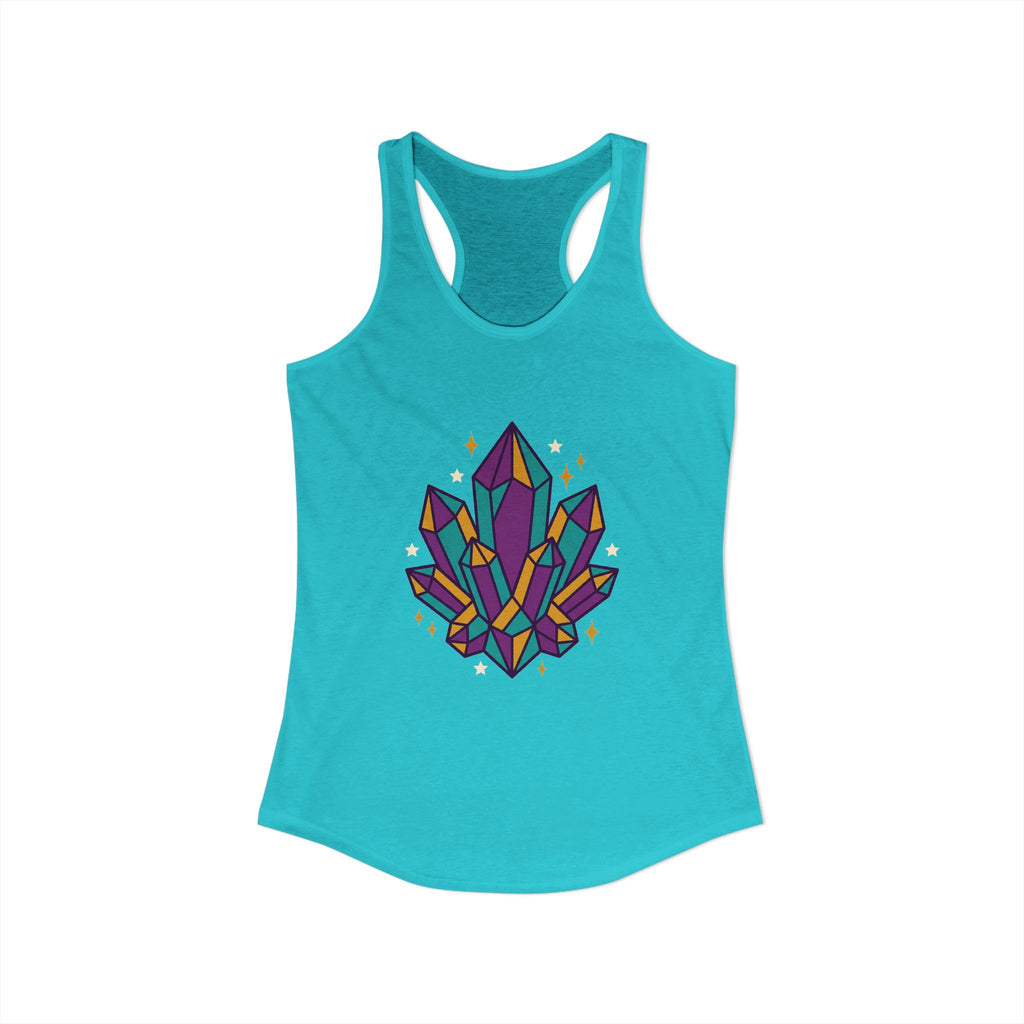 Crystal Cluster Sparkle Tank Top