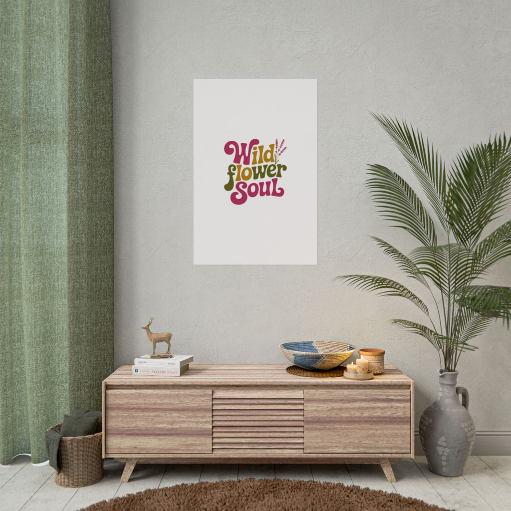 Wildflower Soul Poster