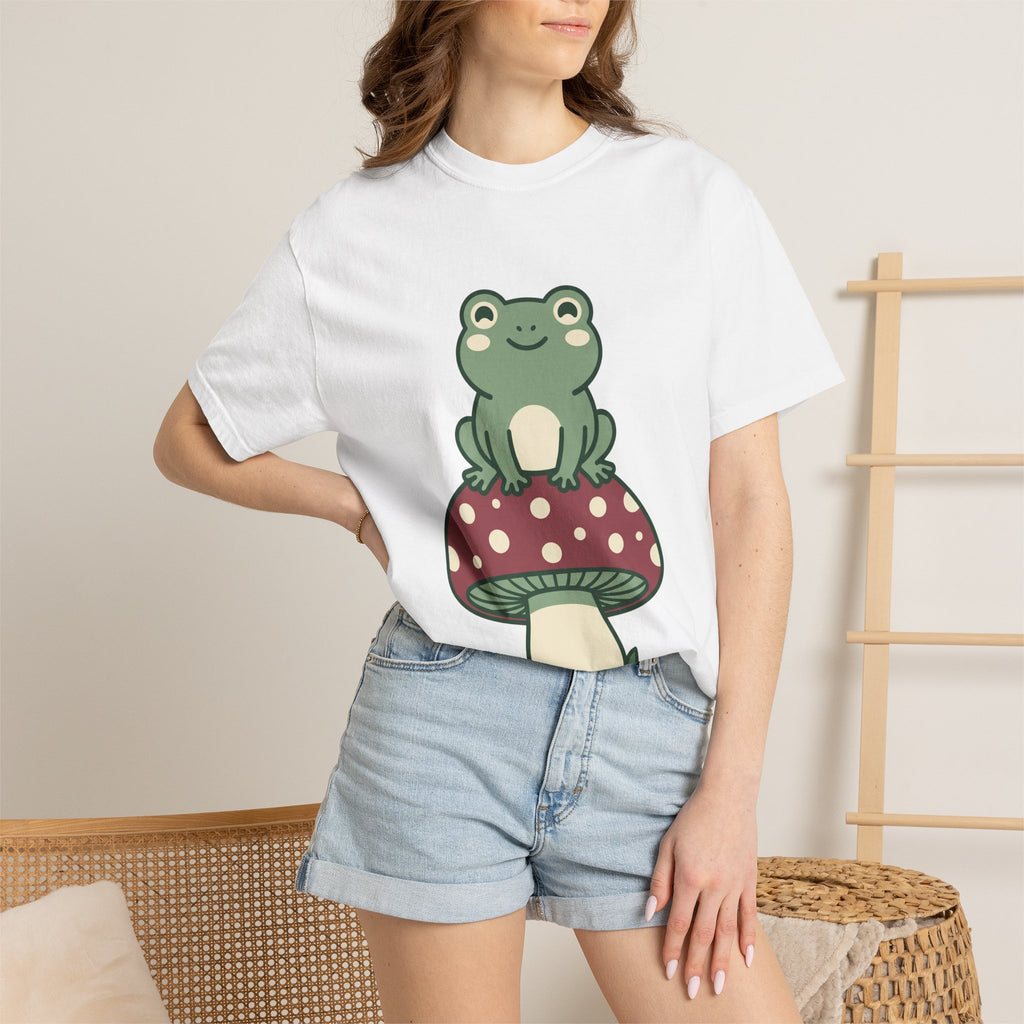 Frog on a Mushroom Tee