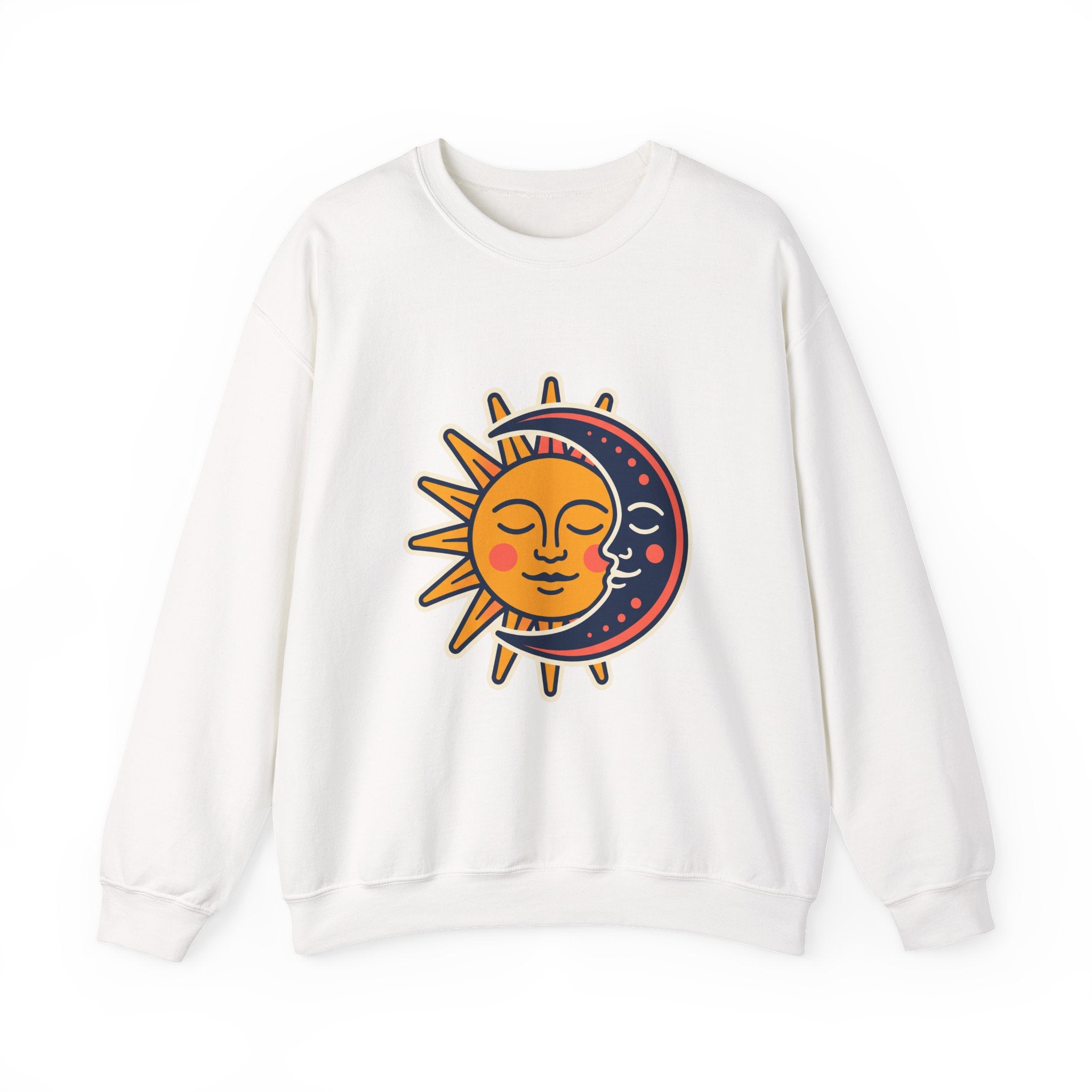 Sun Moon Faces Crewneck