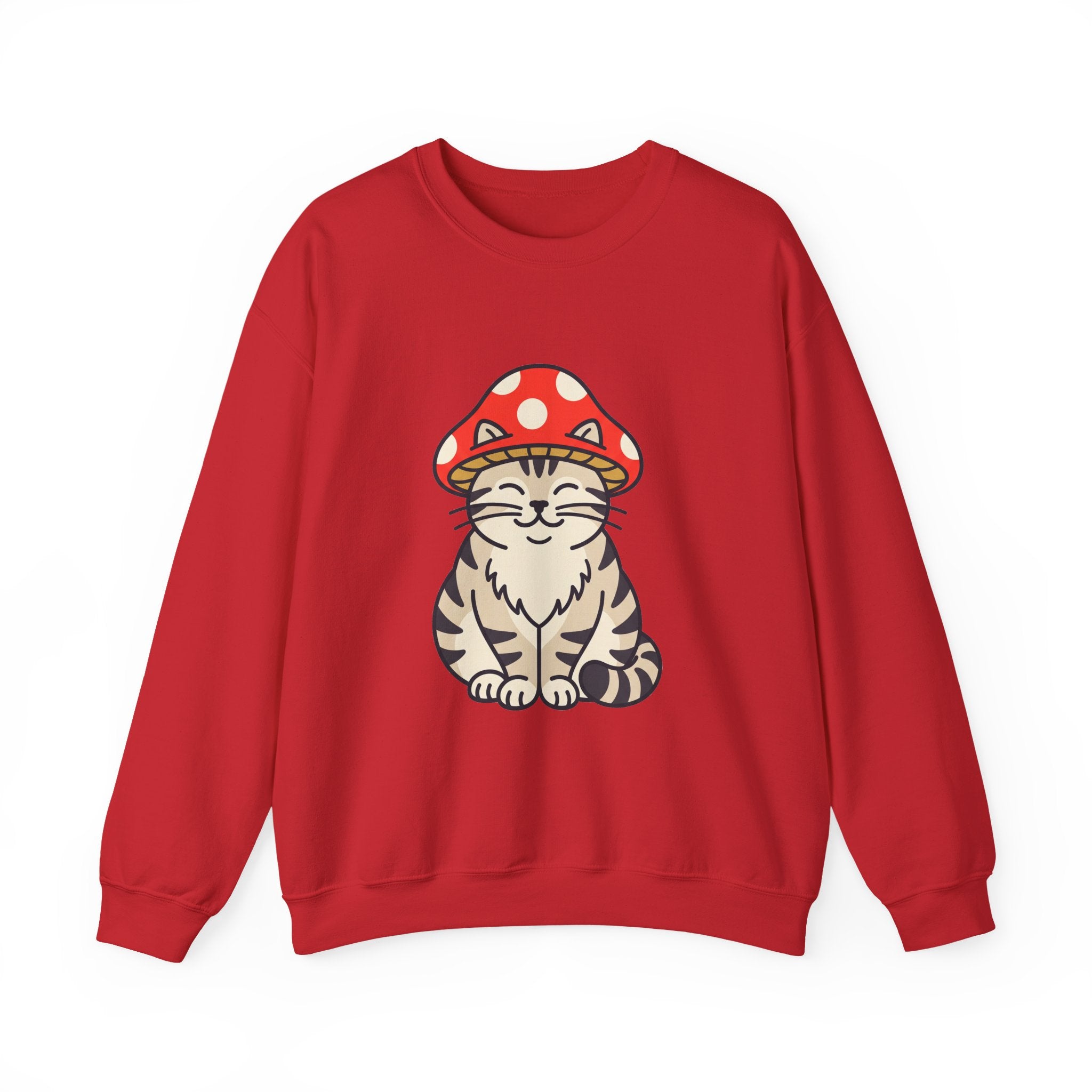 Mushroom Cat Crewneck