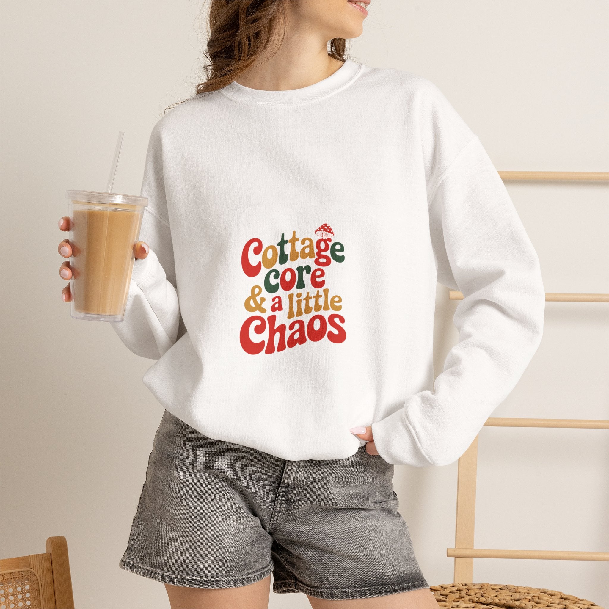 Cottagecore & a Little Chaos Crewneck