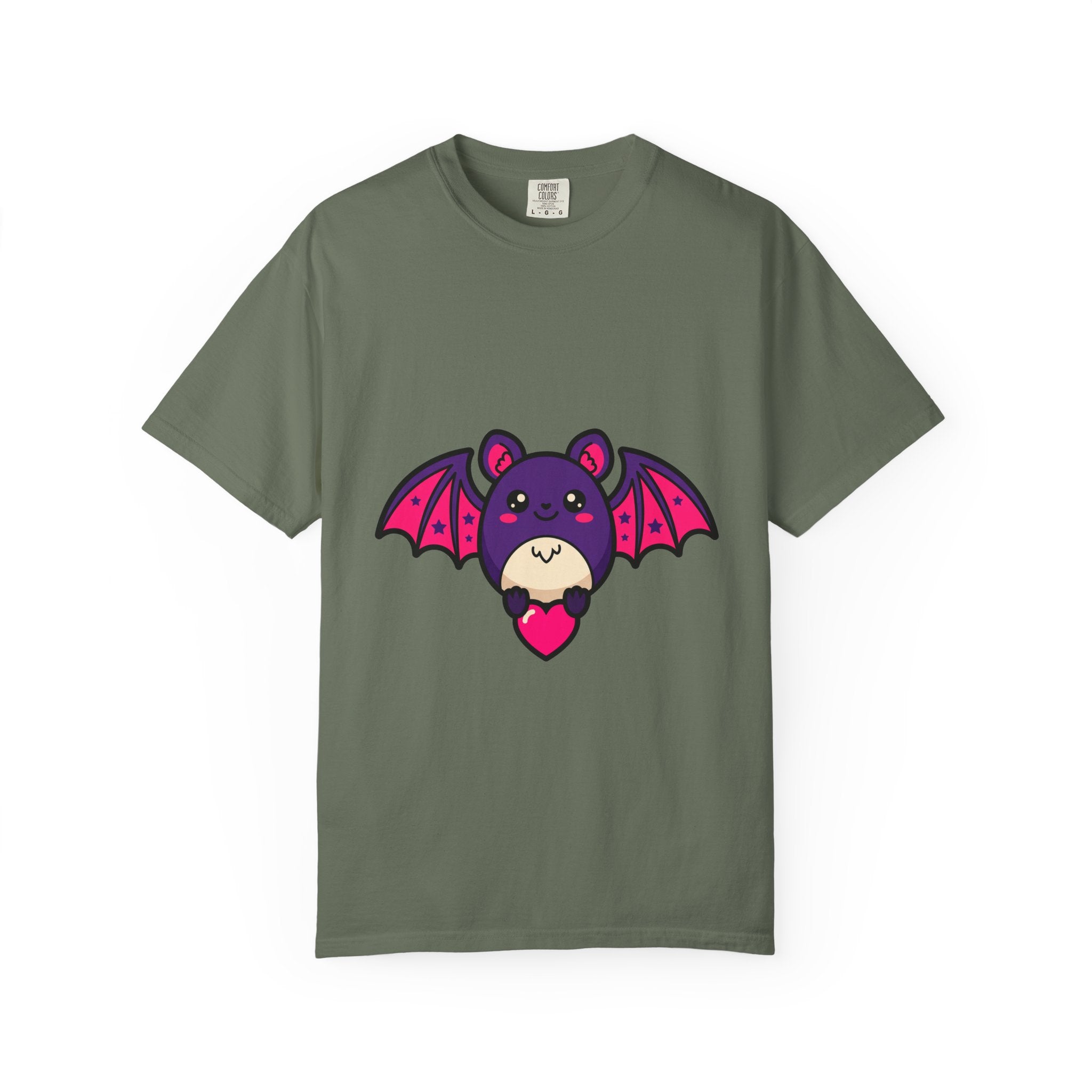 Bat with Tiny Heart Tee