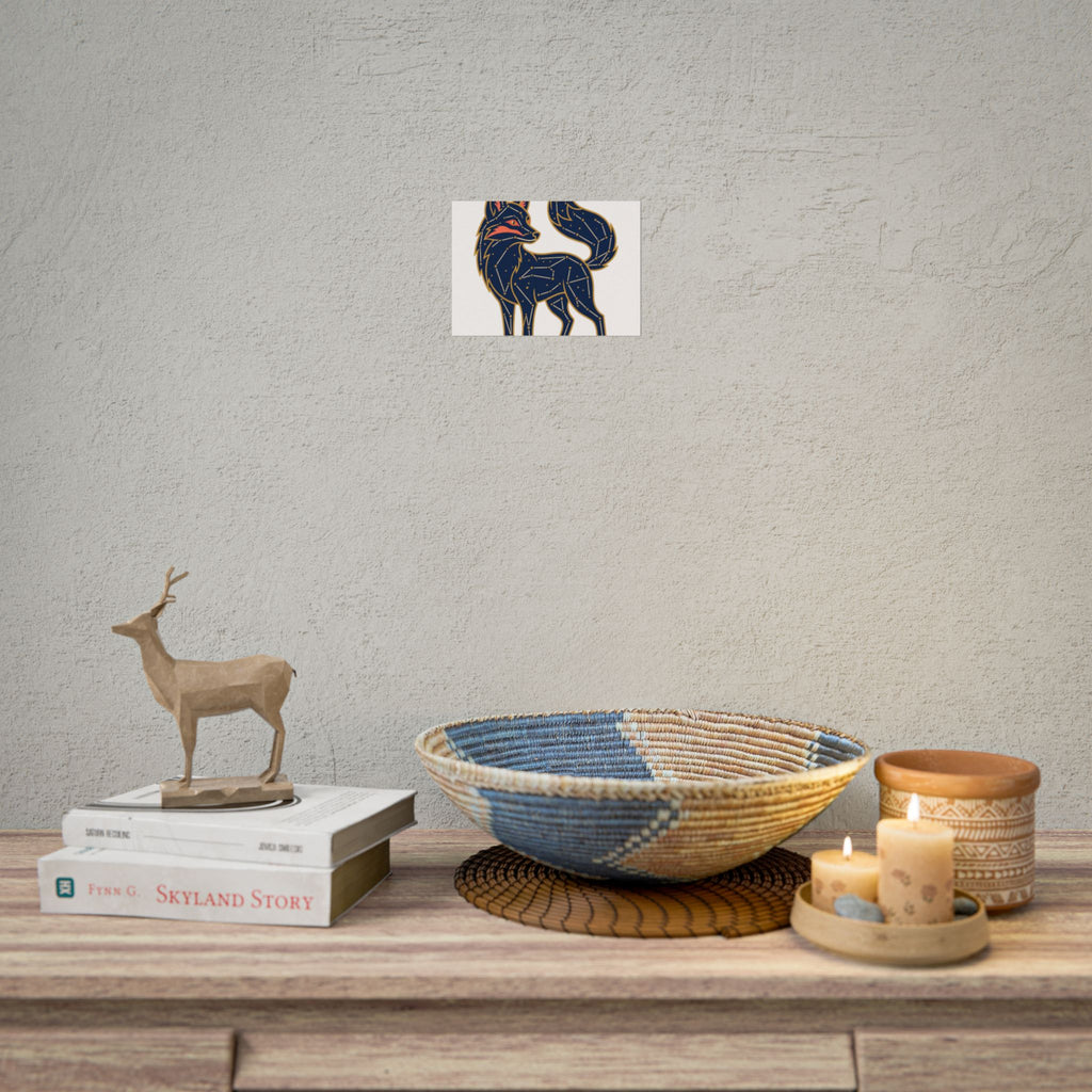 Constellation Fox Poster