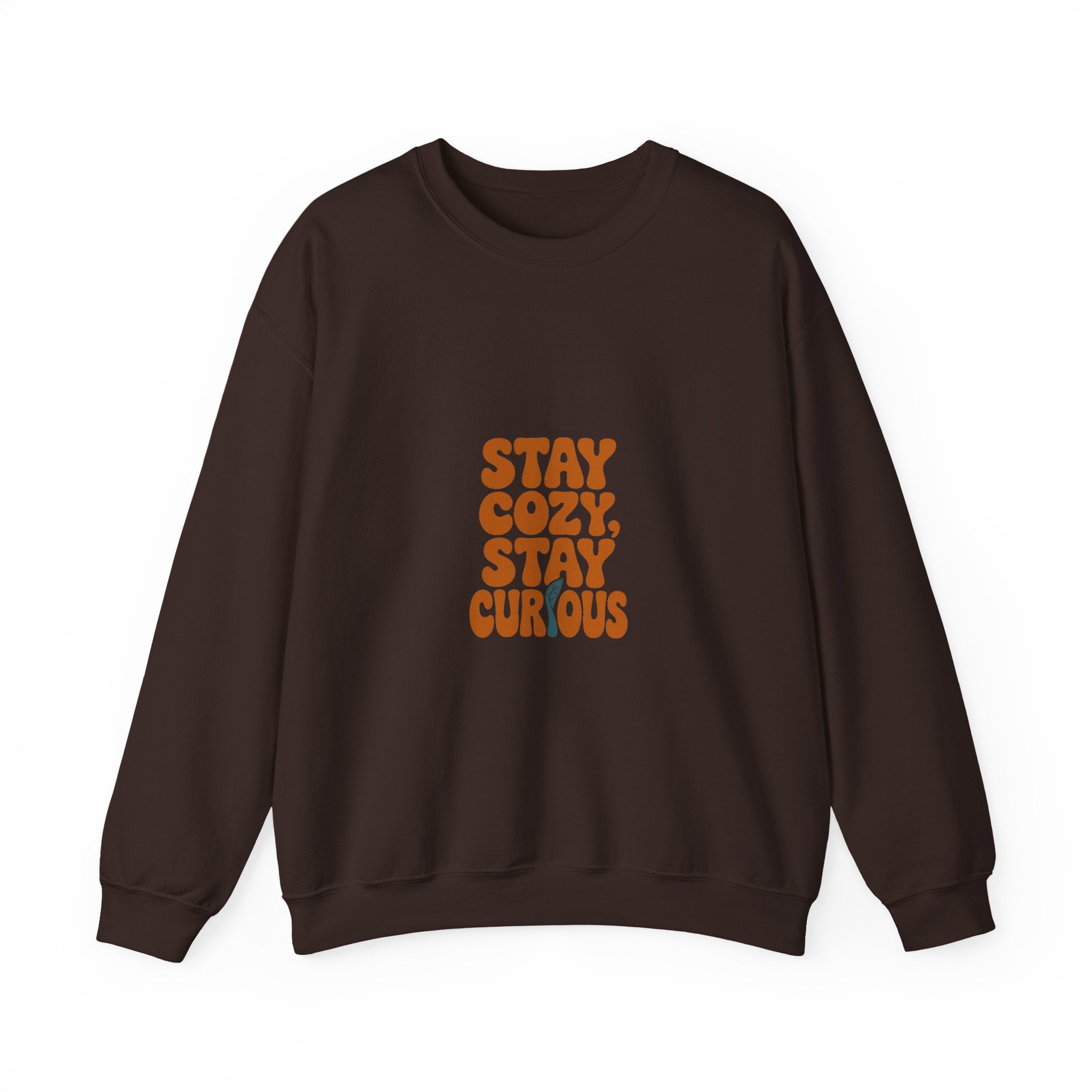 Stay Cozy, Stay Curious Crewneck