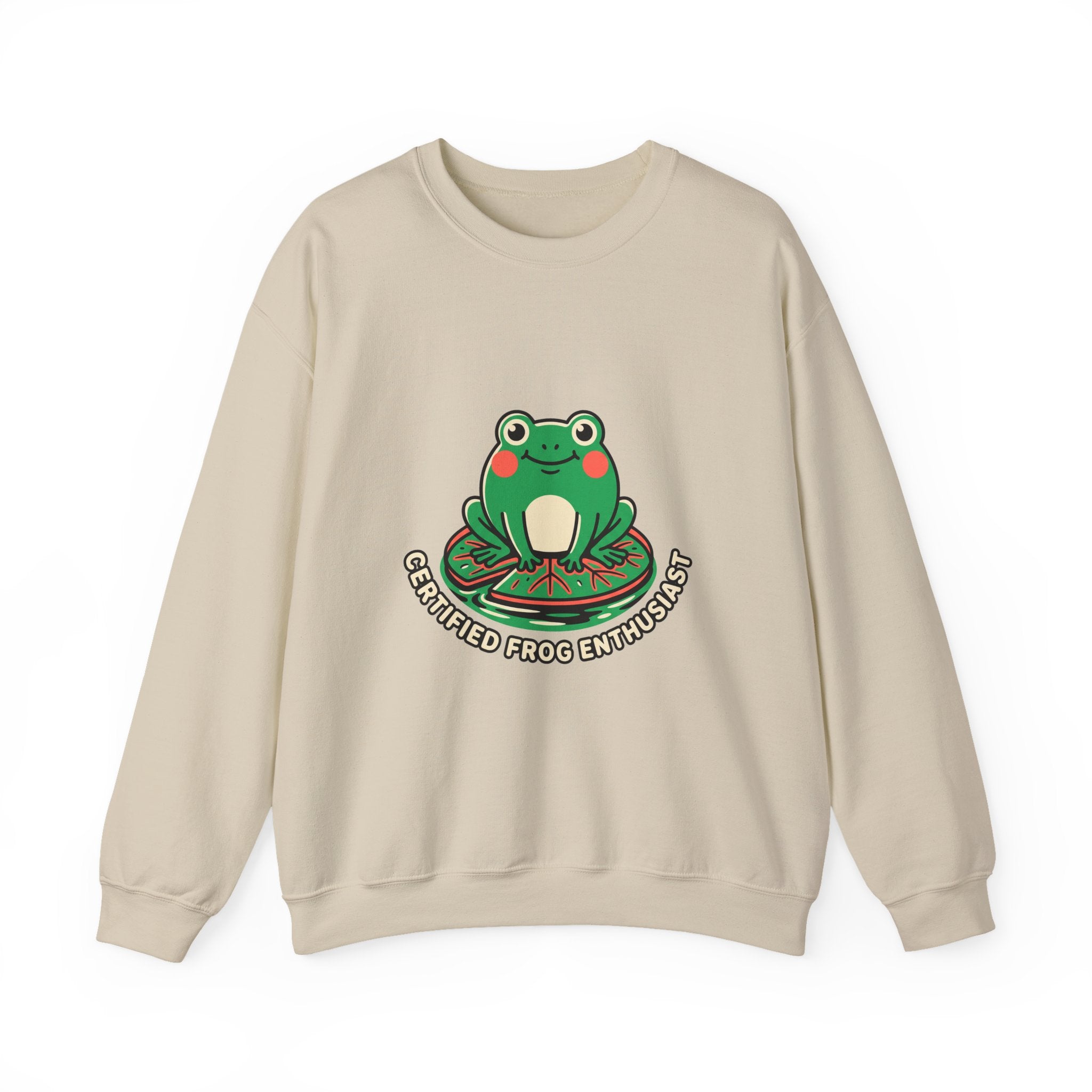 Certified Frog Enthusiast Crewneck
