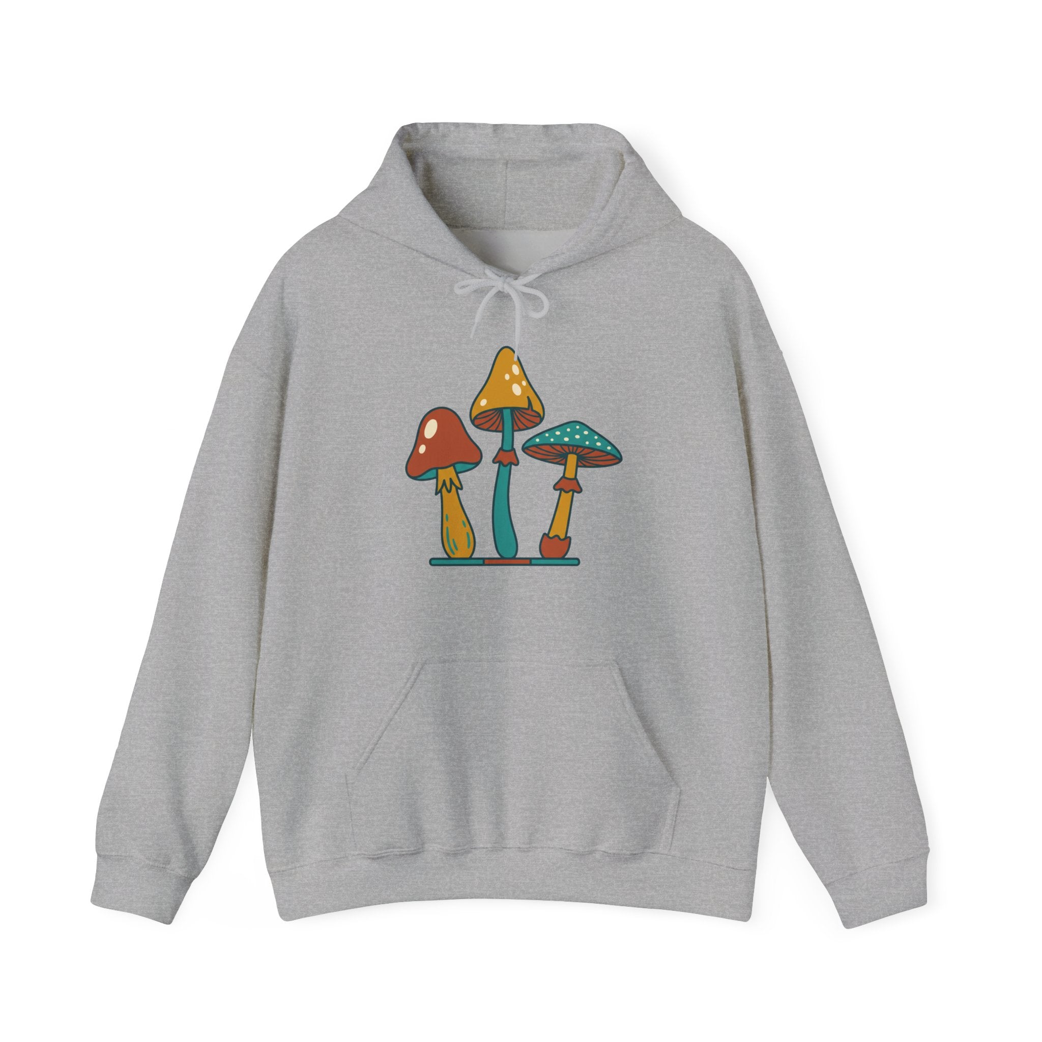 Mushroom Trio Botanical Hoodie
