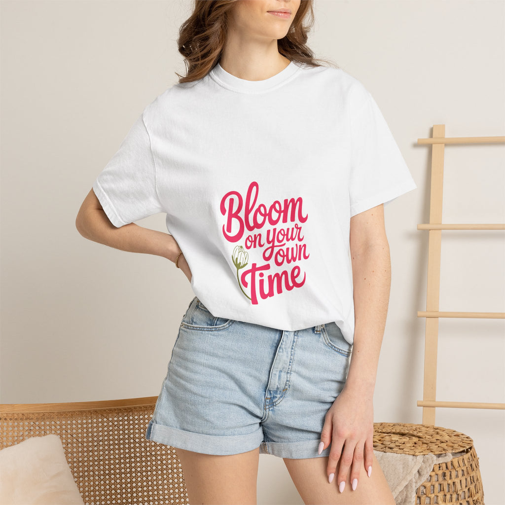 Bloom on Your Own Time Tee