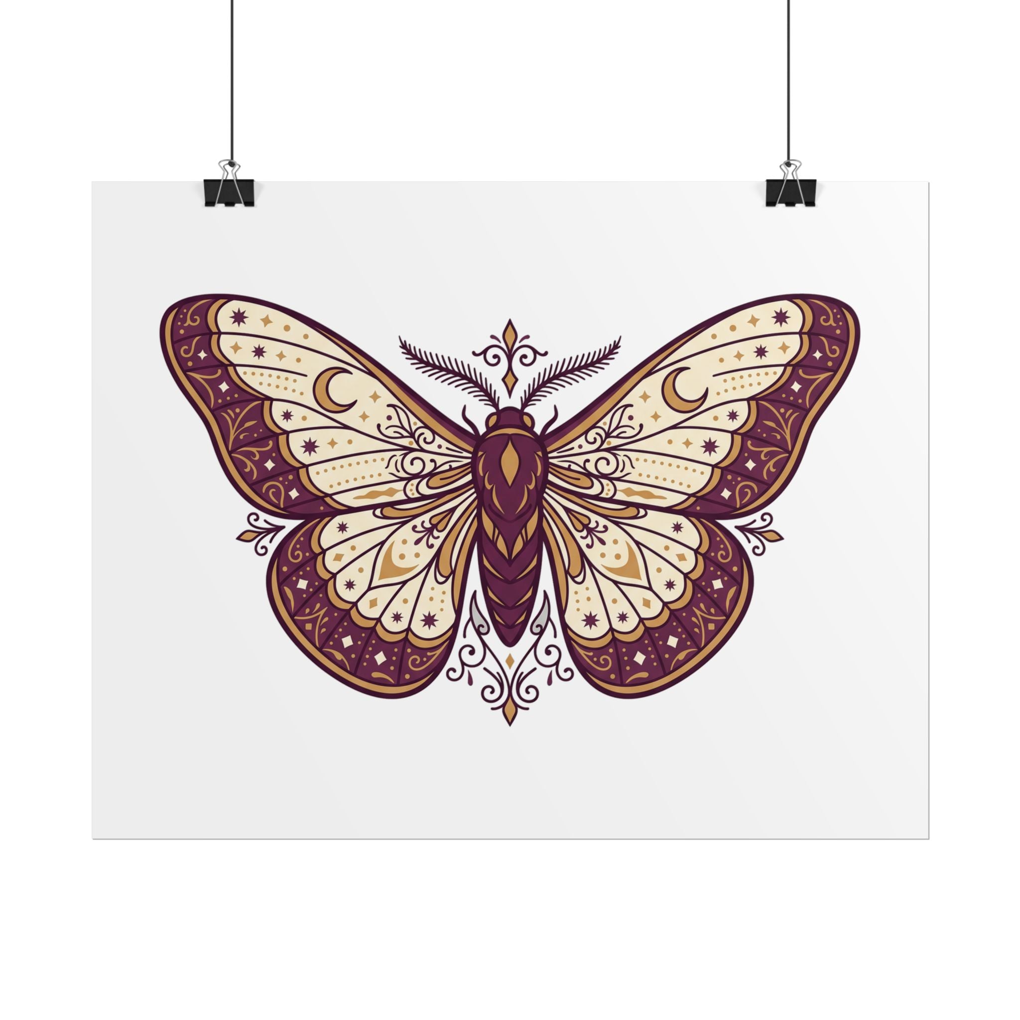 Celestial Moth Poster