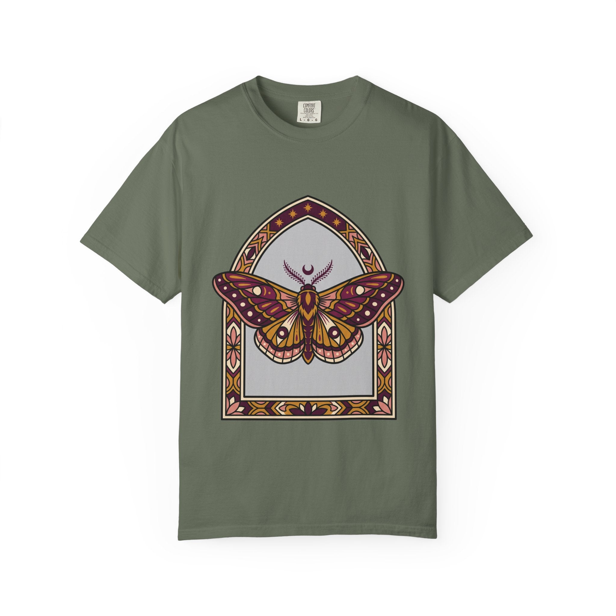Arched Moth Stars Tee
