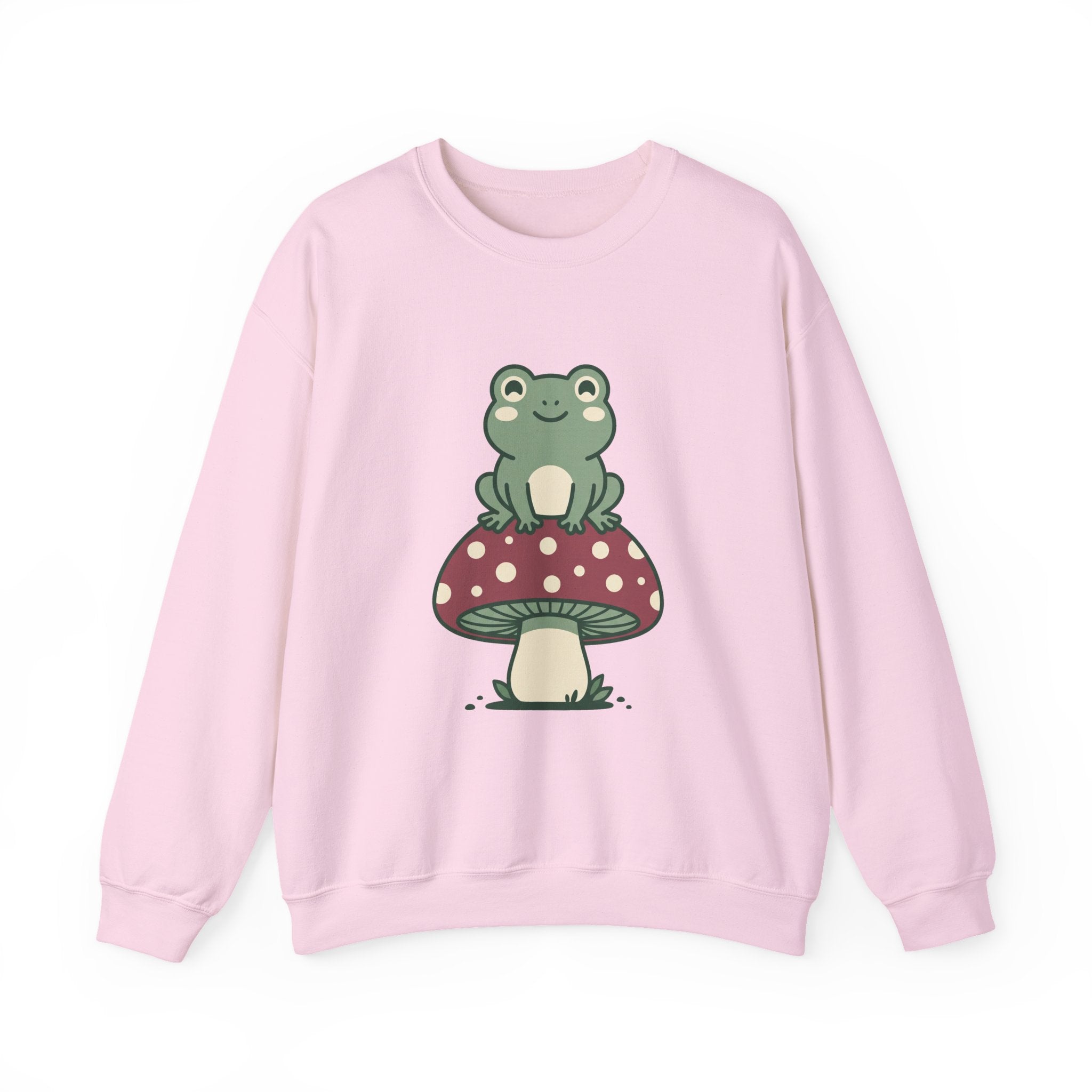 Frog on a Mushroom Crewneck