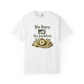 T-Shirt — "No bars No problem" Compass & Map Adventure Tee