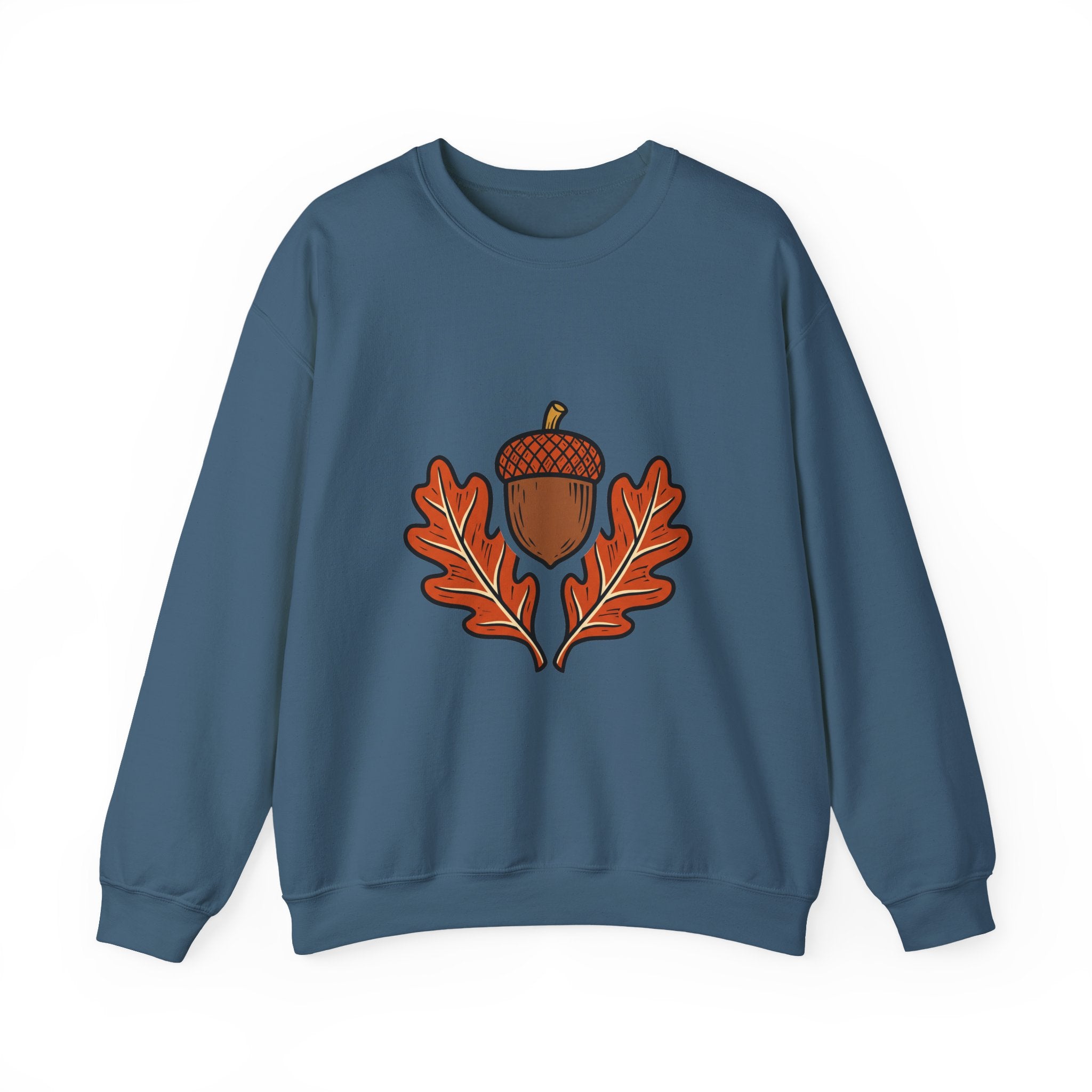 Acorn and Oak Leaf Crewneck
