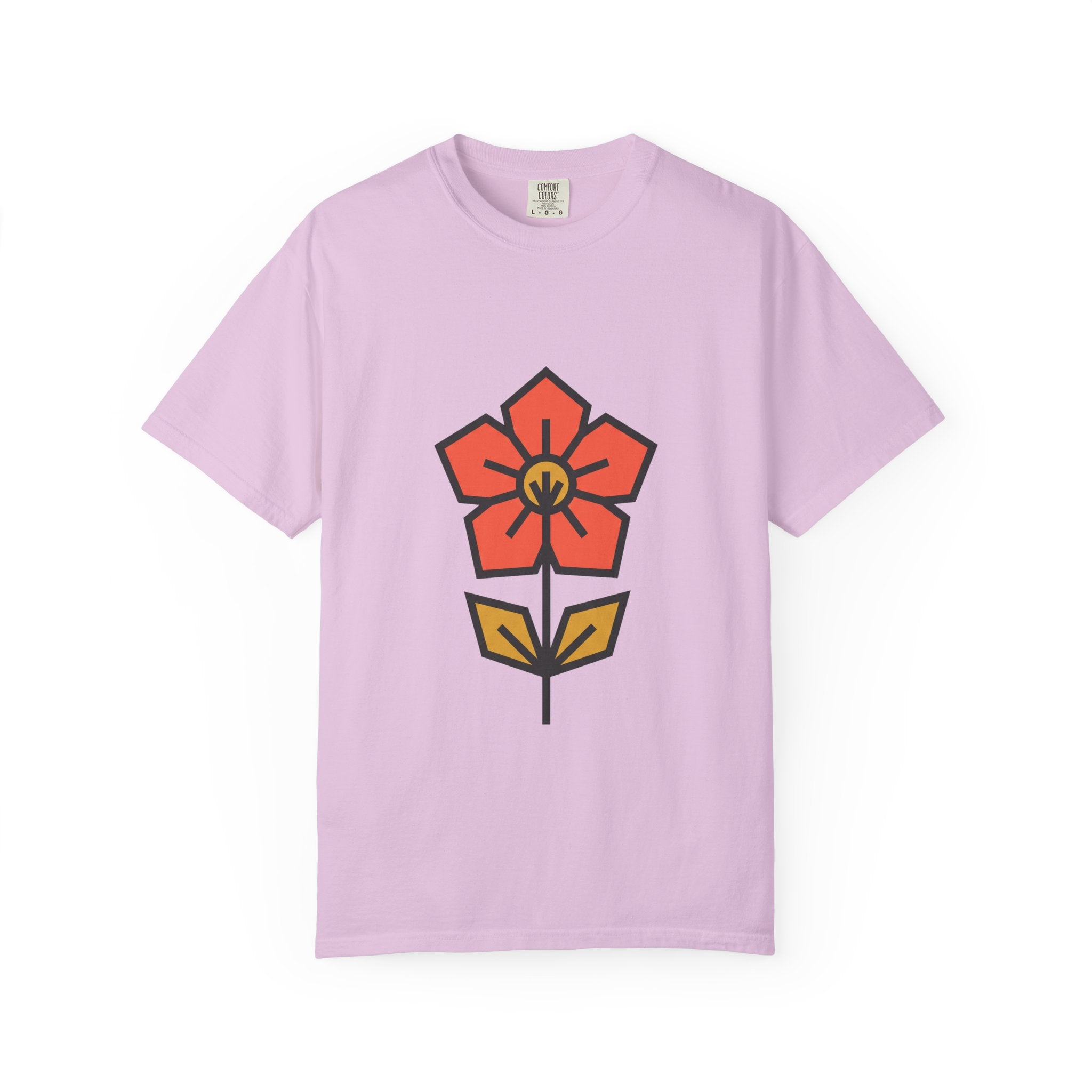 Minimal Wildflower Icon Tee