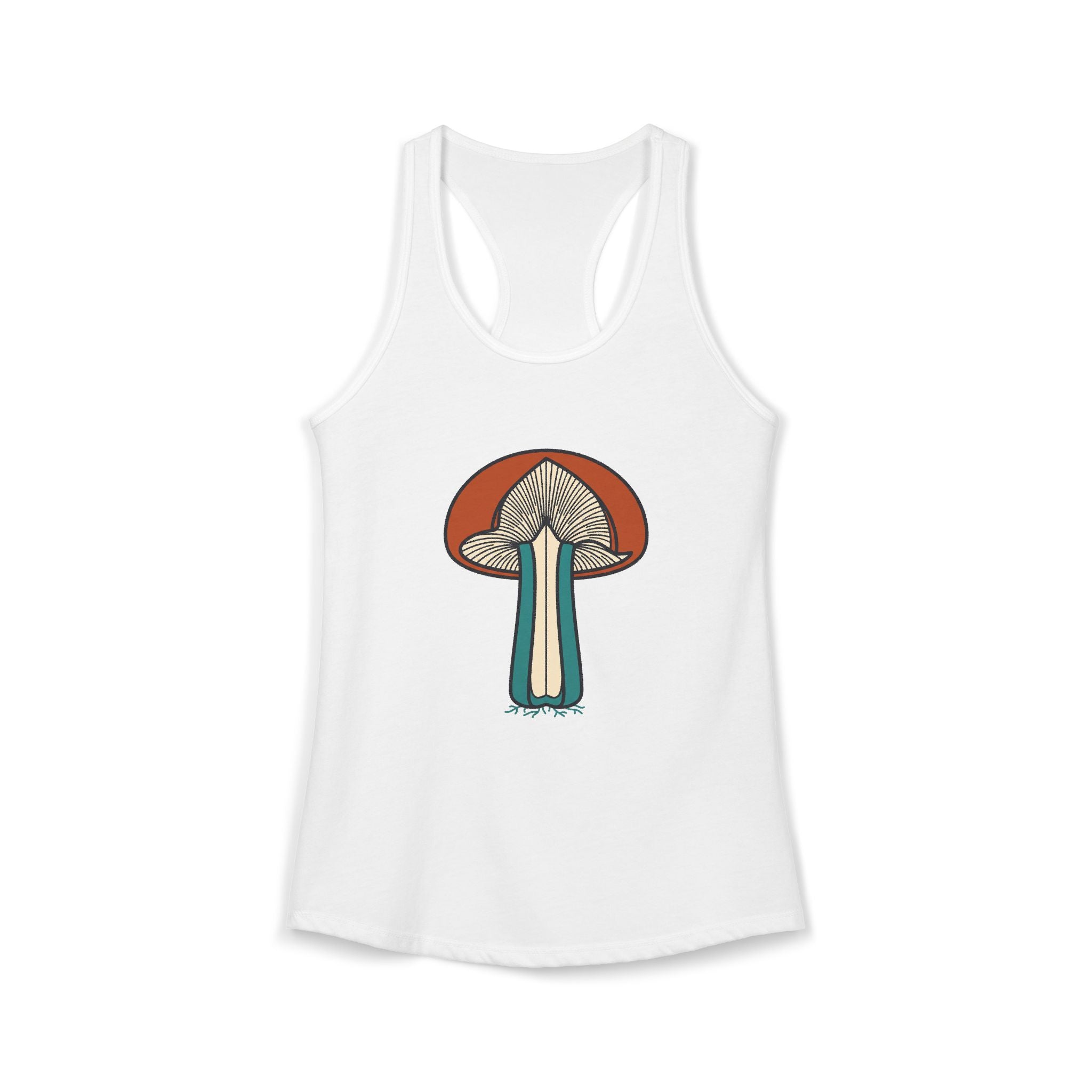 Mushroom Cross Section Tank Top
