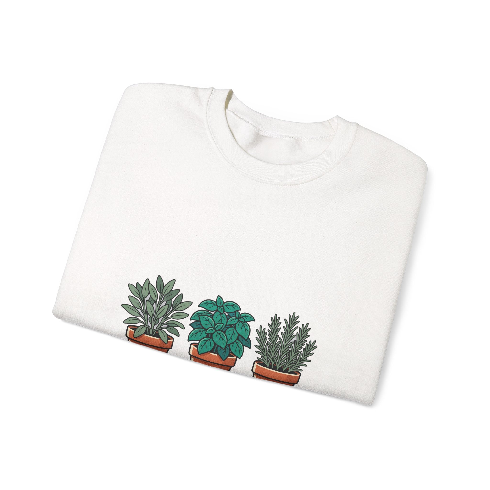 Cottage Window Herbs Crewneck