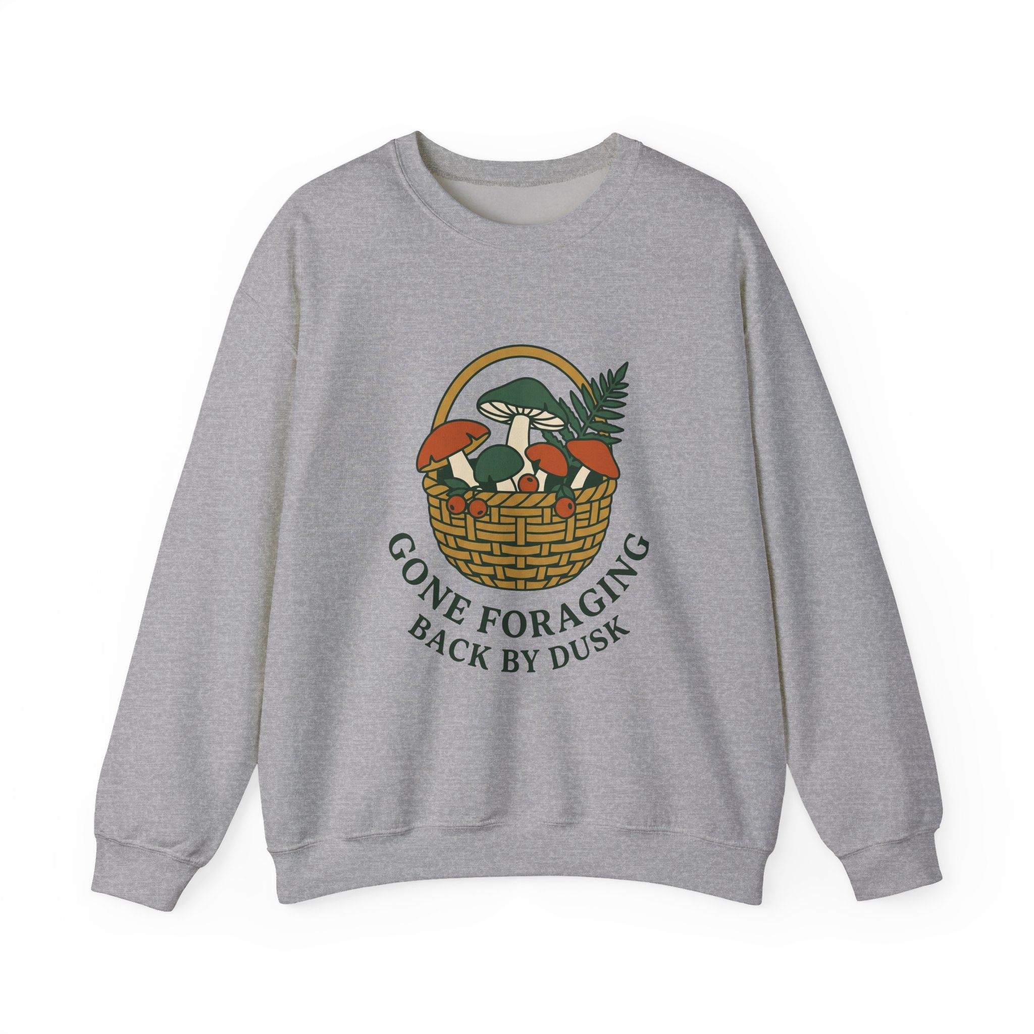Gone Foraging, Back by Dusk Crewneck