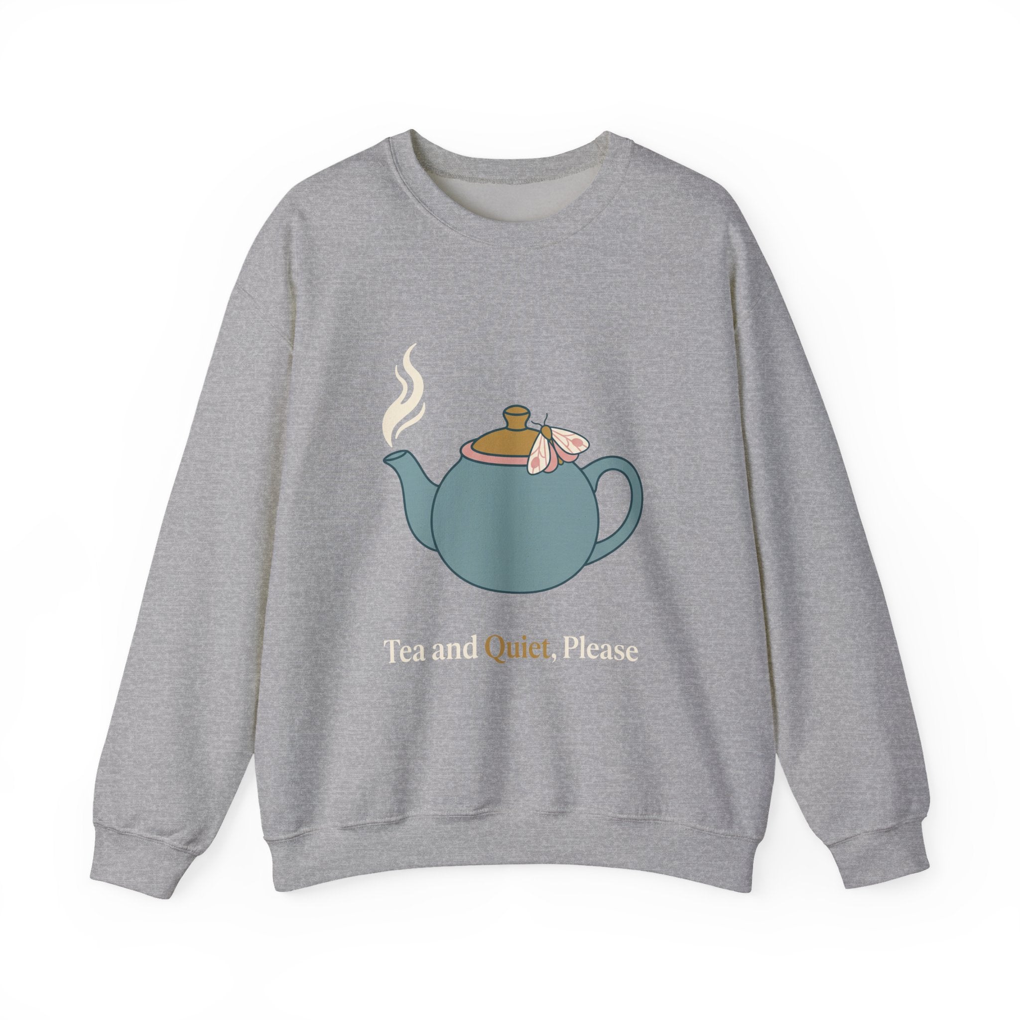 Tea and Quiet, Please Crewneck