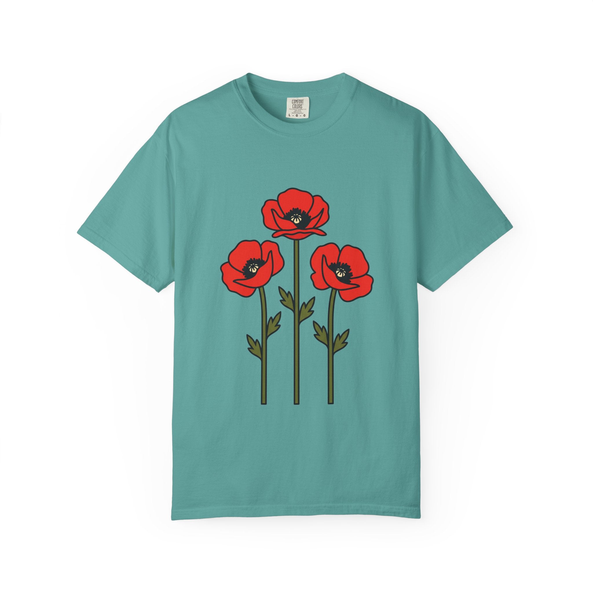 Bold Poppy Trio Tee