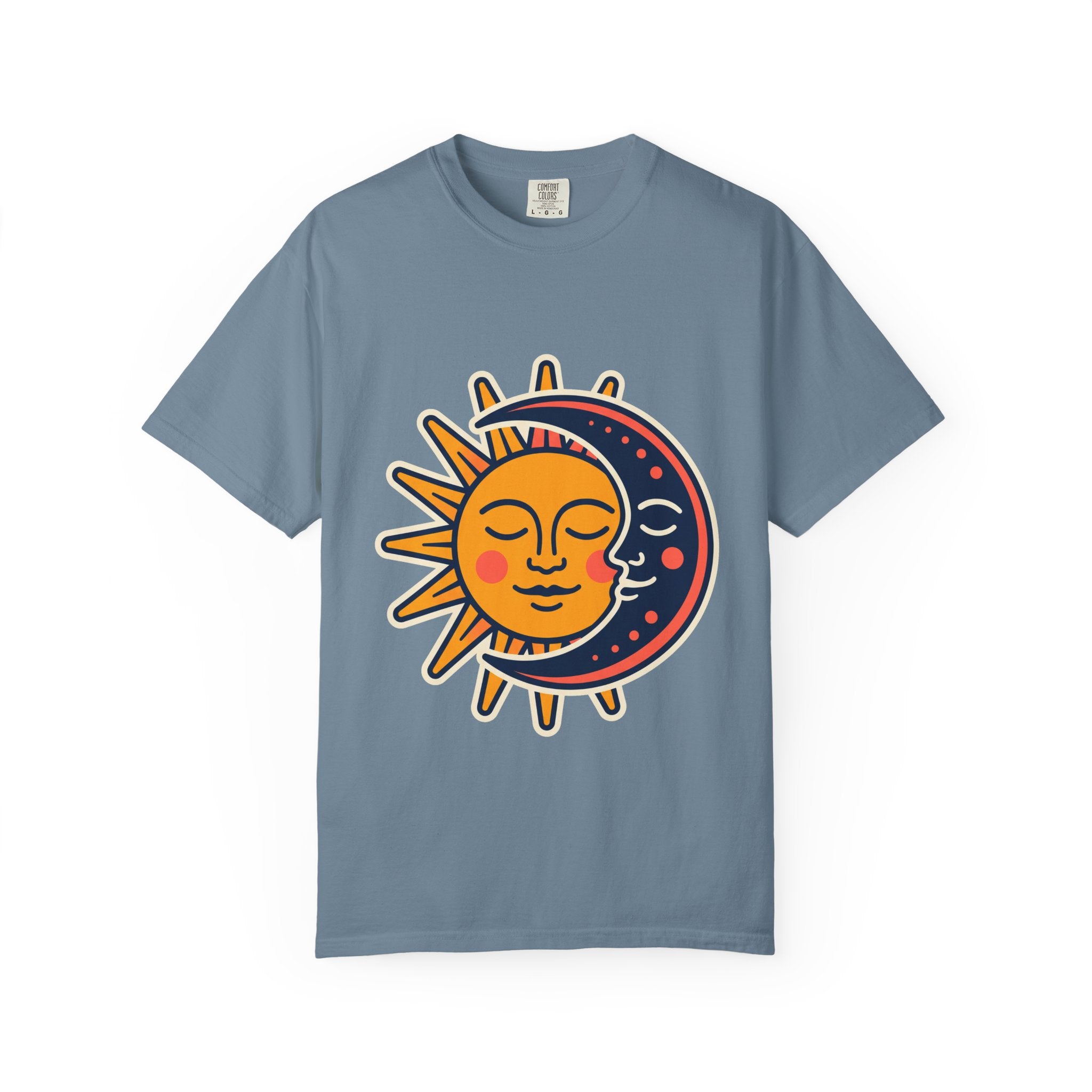 Sun Moon Faces Tee