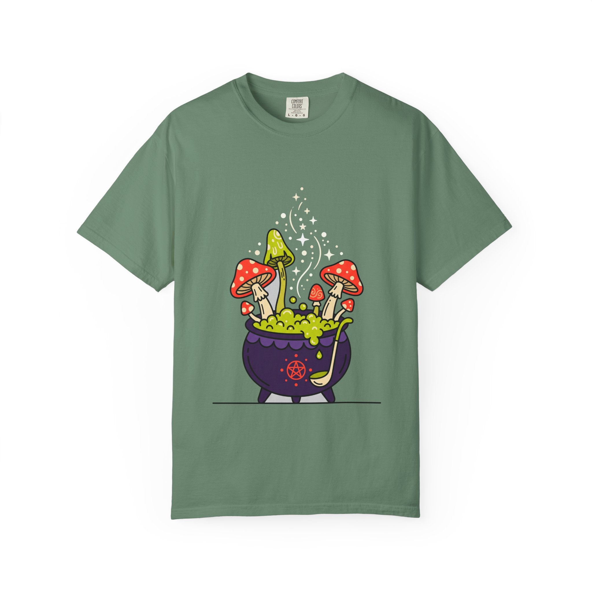 Witchy Mushroom Potion Tee