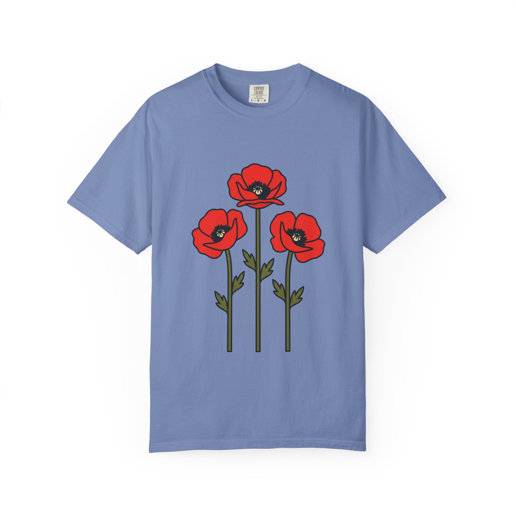 Bold Poppy Trio Tee
