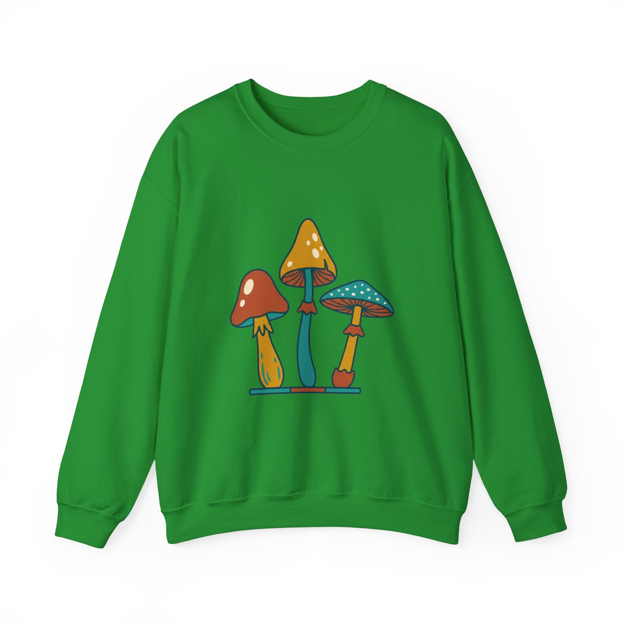 Mushroom Trio Botanical Crewneck